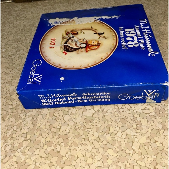 **6/$20** Vintage 1978 MJ Hummel Goebel 8th Annual Decorative Plate - Picture 9 of 9